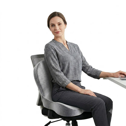 Coussin Lombaire Orthopédique pour Bureau et Voiture